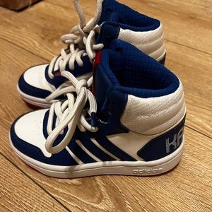 Adidas Pokemon Pikachu High Top Sneakers Kids Size 10.5